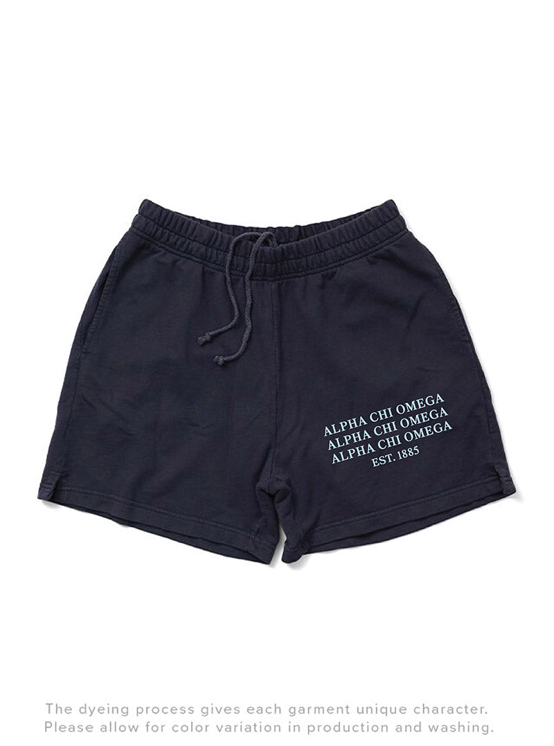 Midnight Sky Set Sorority Shorts