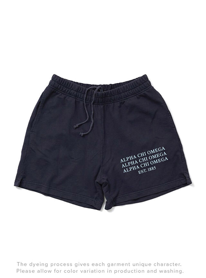 Midnight Sky Set Sorority Shorts