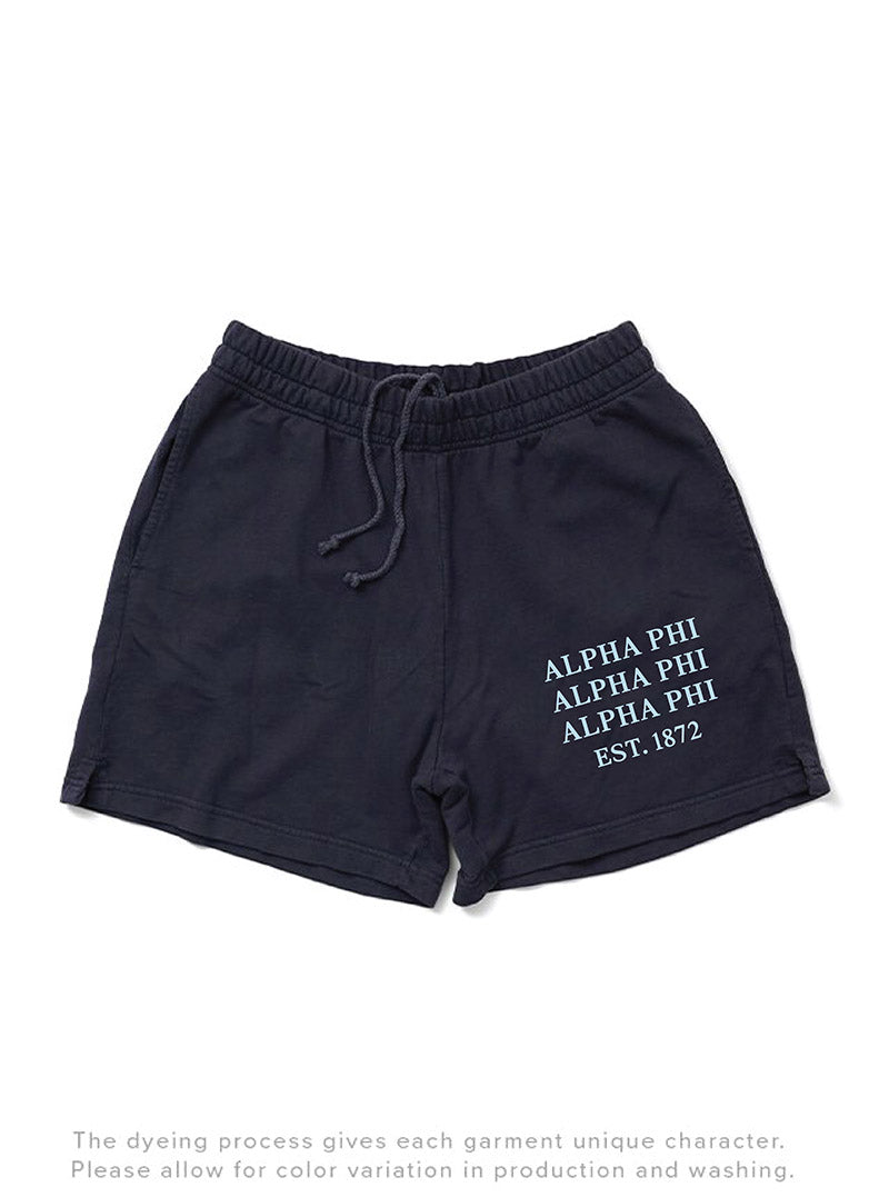 Midnight Sky Set Sorority Shorts