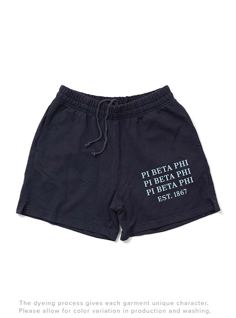 Midnight Sky Set Sorority Shorts