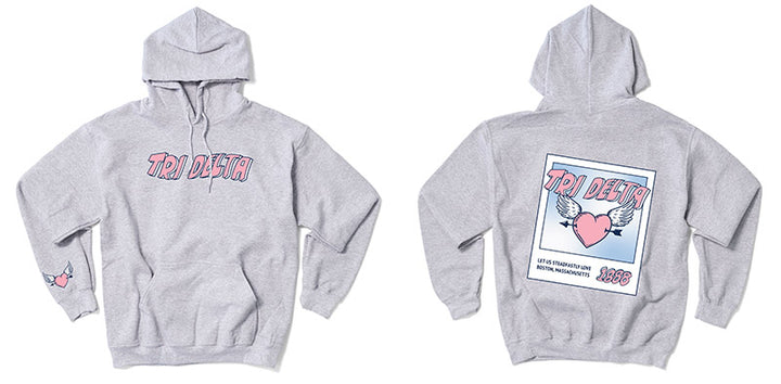 Heart Polaroid Sorority Hoodie