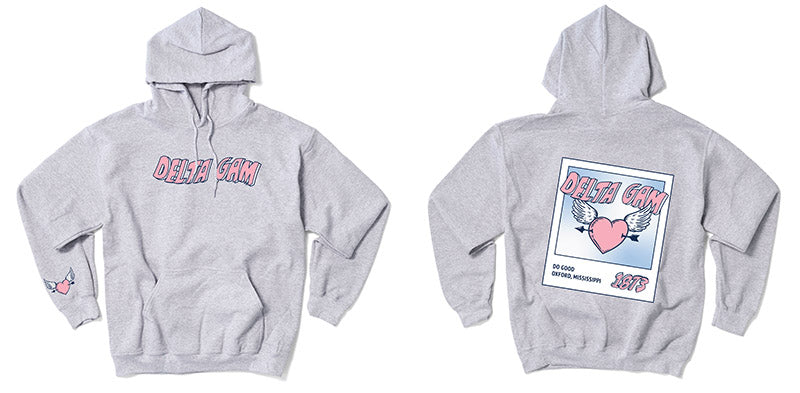 Heart Polaroid Sorority Hoodie