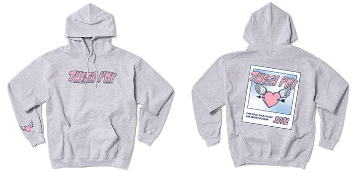 Heart Polaroid Sorority Hoodie