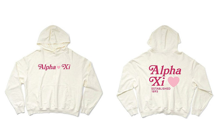 Vanilla Ice Heart Matching Set Sorority Light Weight Hoodie