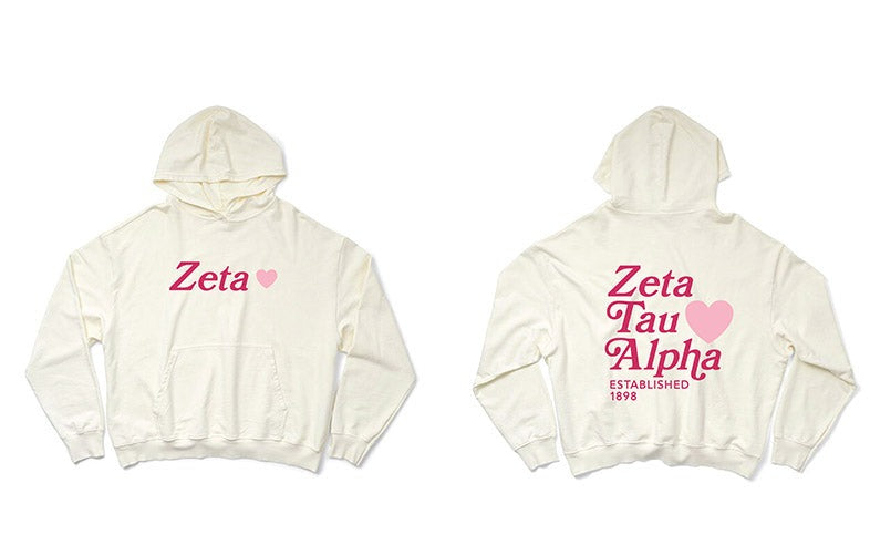 Vanilla Ice Heart Matching Set Sorority Light Weight Hoodie