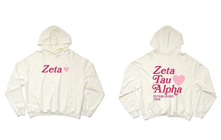 Vanilla Ice Heart Matching Set Sorority Light Weight Hoodie - 2XL