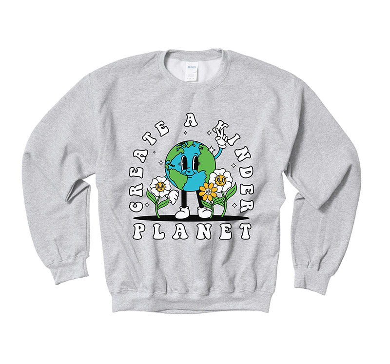 Kinder Planet Crewneck