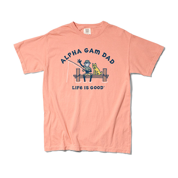 LIFE IS GOOD® Sorority Dad Fishing Tee - 2XL - 3XL