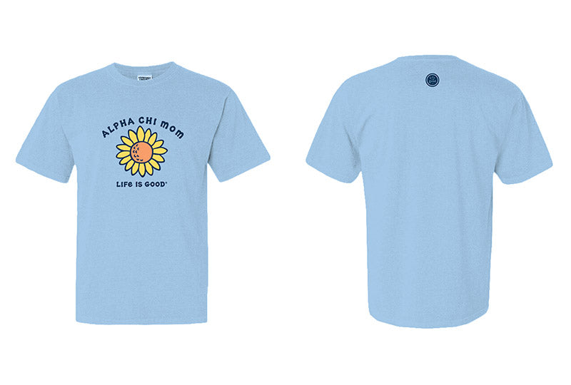 LIFE IS GOOD® Sunflower Sorority Mom Tee - 2XL - 3XL