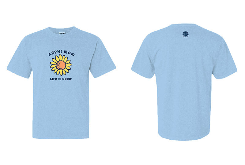 LIFE IS GOOD® Sunflower Sorority Mom Tee - 2XL - 3XL