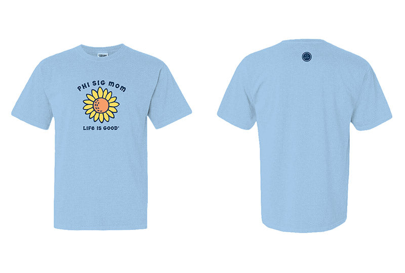 LIFE IS GOOD® Sunflower Sorority Mom Tee