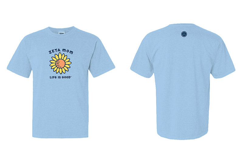 LIFE IS GOOD® Sunflower Sorority Mom Tee - 2XL - 3XL