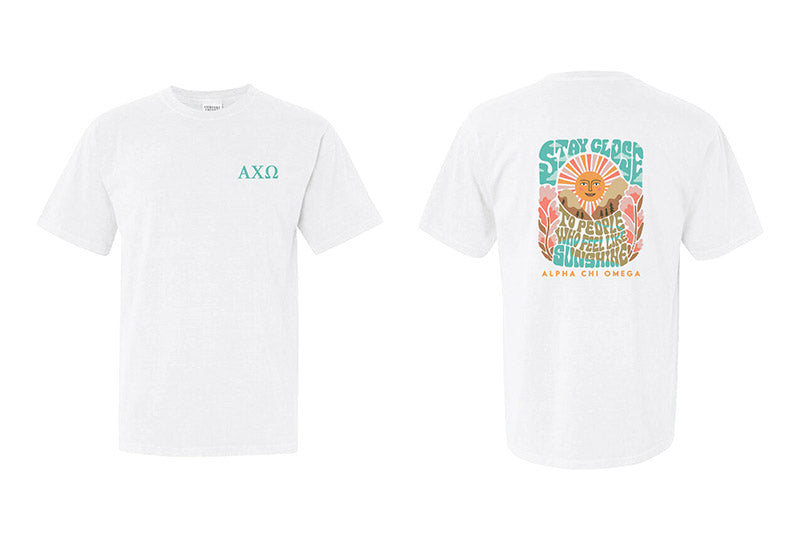 LIFE IS GOOD® Stay Close Sorority Tee - 2XL - 3XL