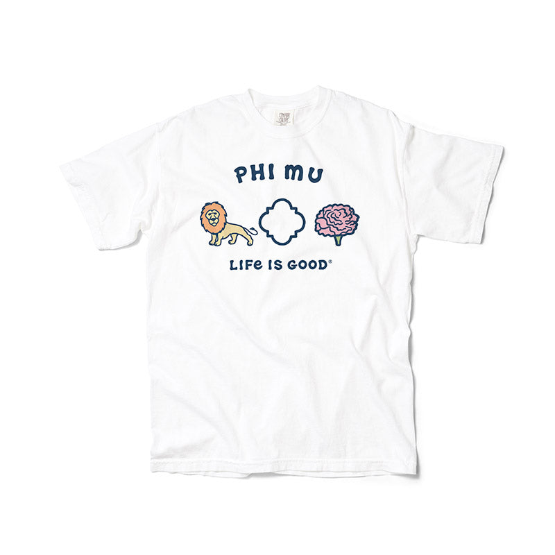 LIFE IS GOOD® Sorority Symbols Tee