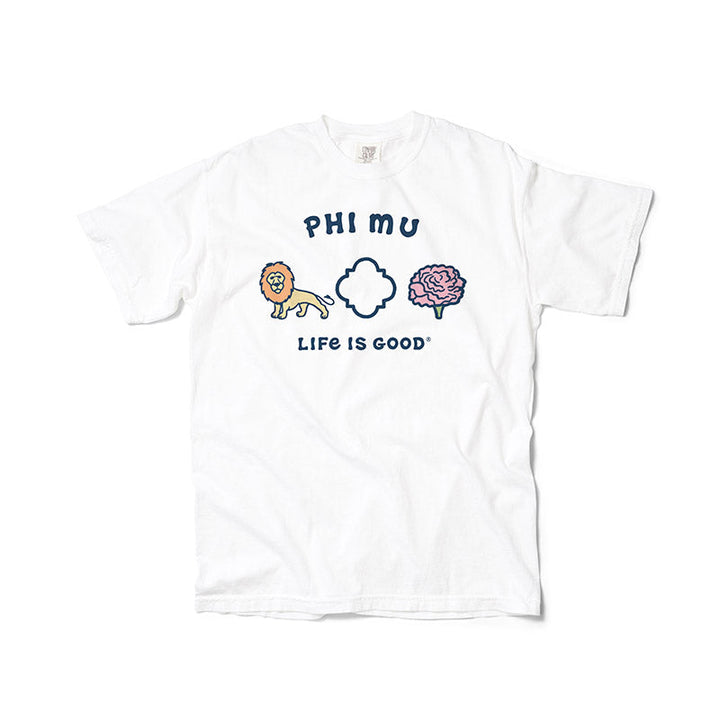 LIFE IS GOOD® Sorority Symbols Tee - 2XL - 3XL