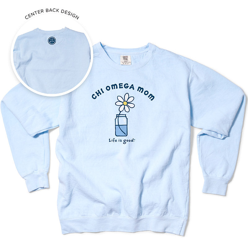 LIFE IS GOOD® Sorority Mom Crewneck