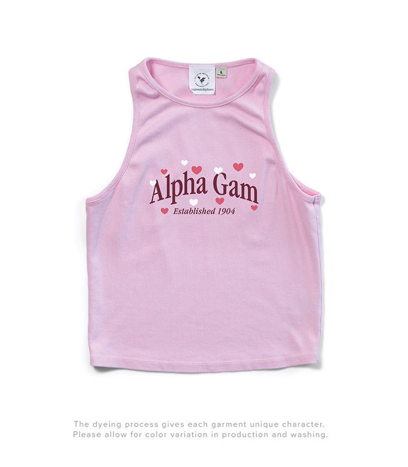 Bubblegum All Love Matching Set Sorority Tank