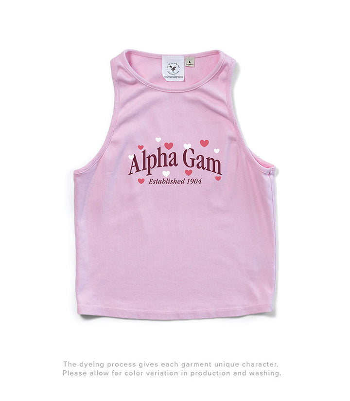 Bubblegum All Love Matching Set Sorority Tank