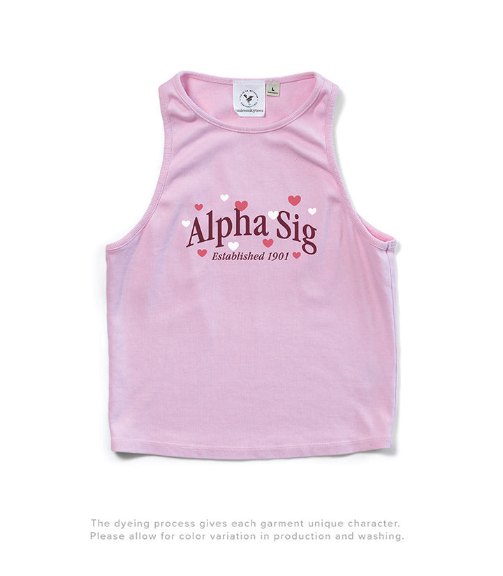 Bubblegum All Love Matching Set Sorority Tank