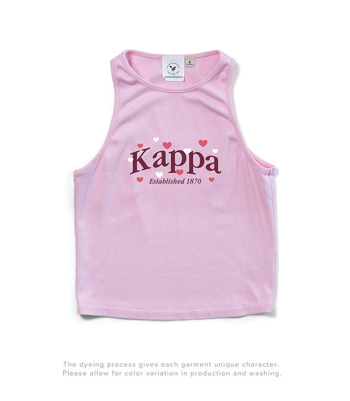 Bubblegum All Love Matching Set Sorority Tank