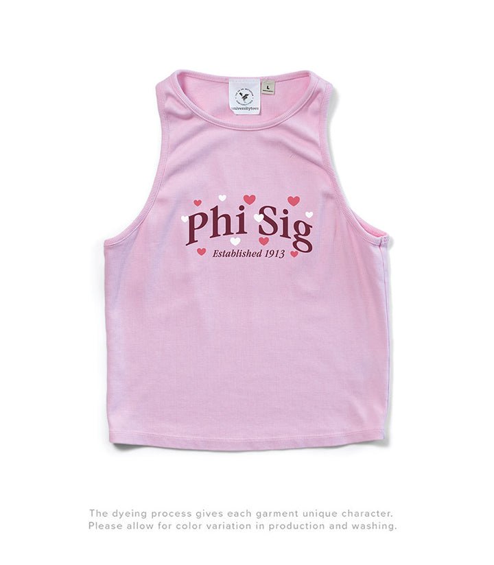 Bubblegum All Love Matching Set Sorority Tank