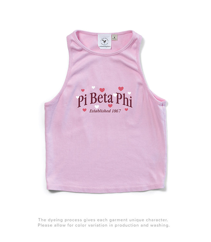 Bubblegum All Love Matching Set Sorority Tank