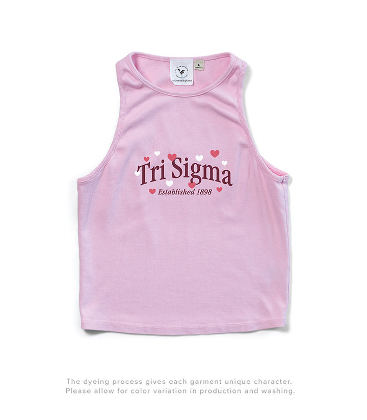 Bubblegum All Love Matching Set Sorority Tank