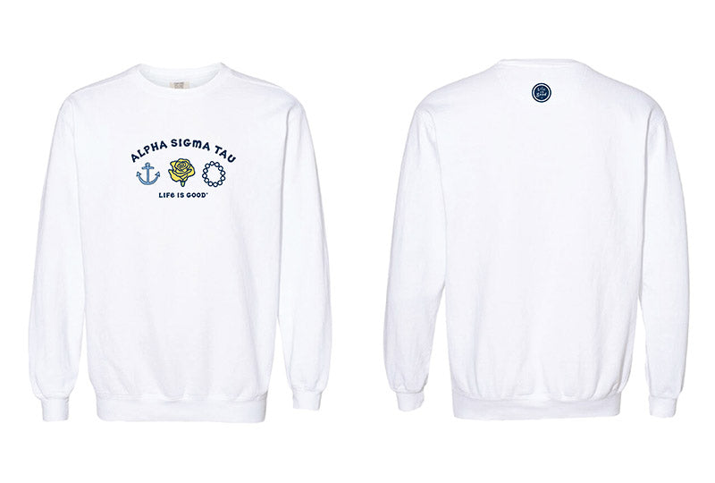 LIFE IS GOOD® Sorority Symbols Crewneck