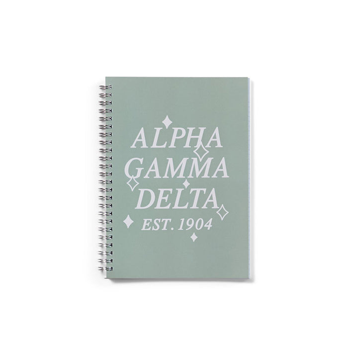 Green Sorority Notebook