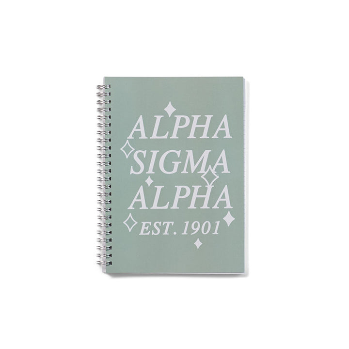 Green Sorority Notebook