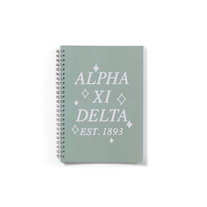 Green Sorority Notebook