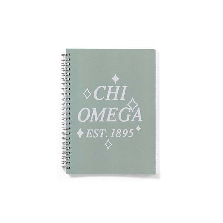 Green Sorority Notebook