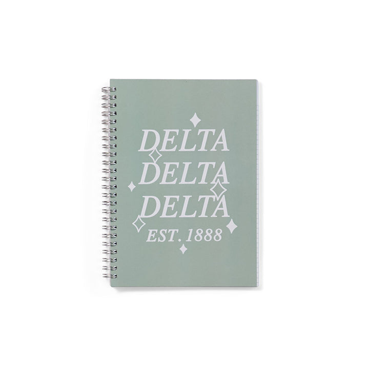 Green Sorority Notebook