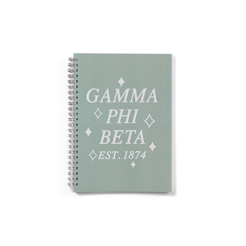 Green Sorority Notebook