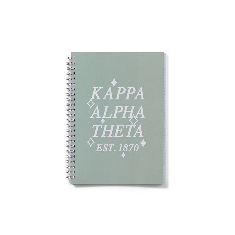 Green Sorority Notebook