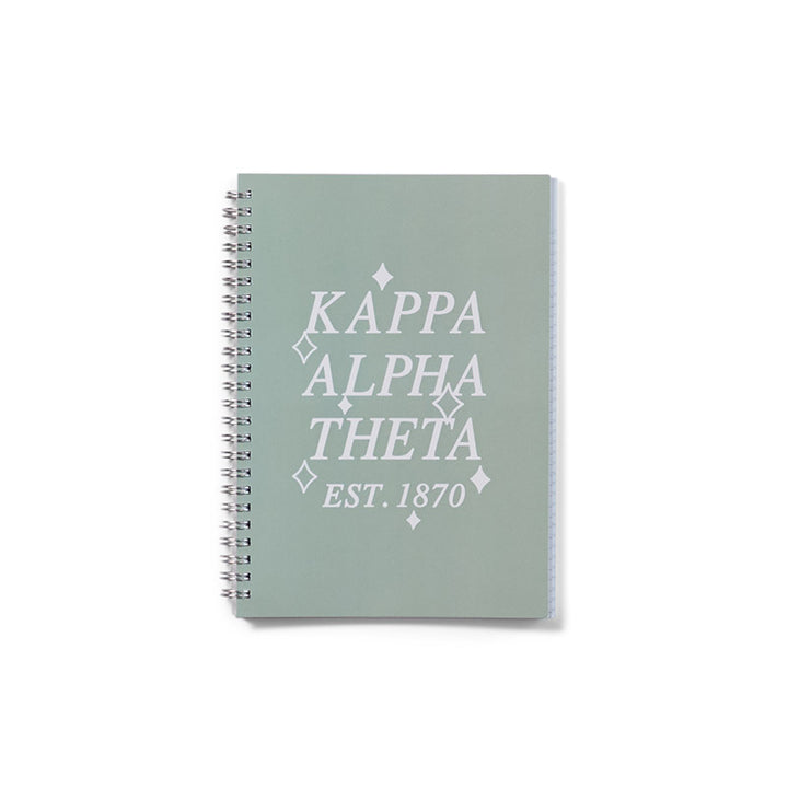 Green Sorority Notebook