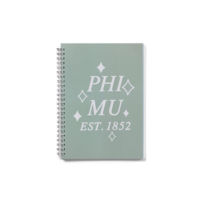 Green Sorority Notebook