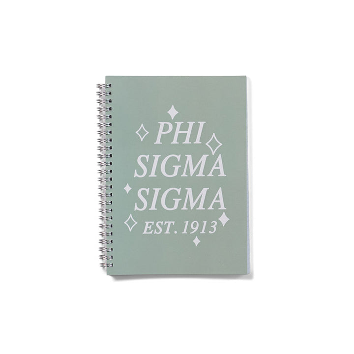 Green Sorority Notebook