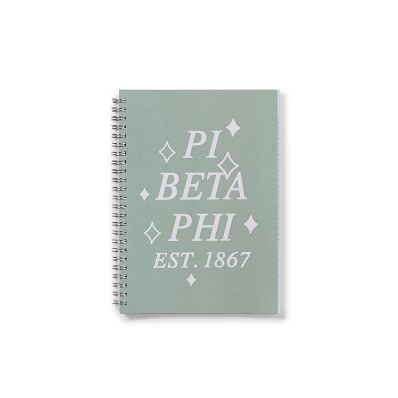 Green Sorority Notebook