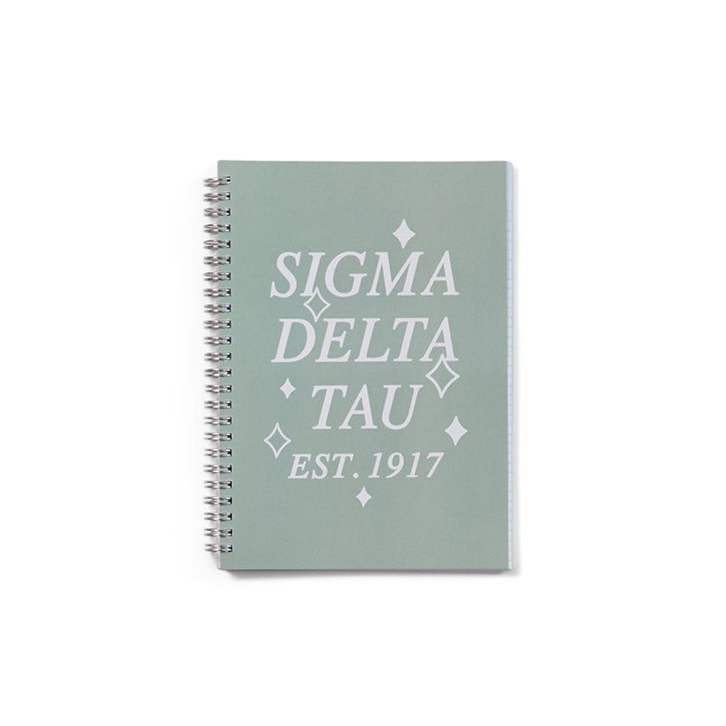 Green Sorority Notebook