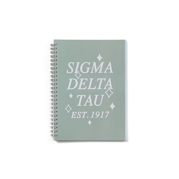 Green Sorority Notebook