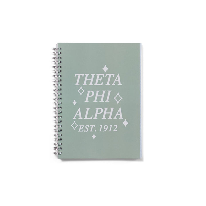 Green Sorority Notebook