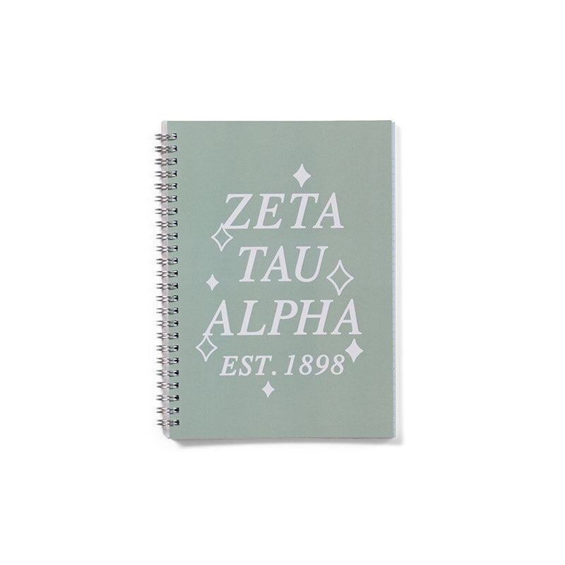 Green Sorority Notebook