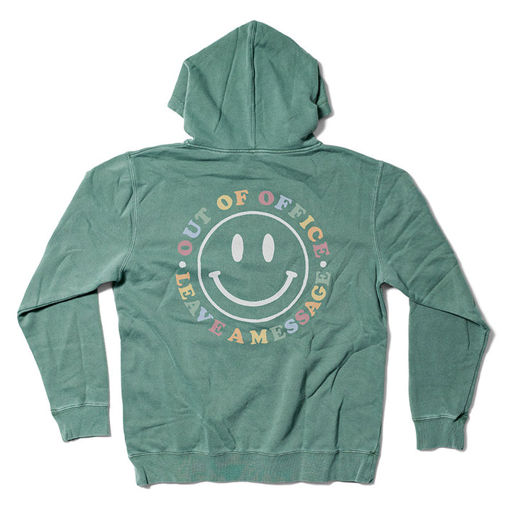 UTees Out of Office Smiley Hoodie