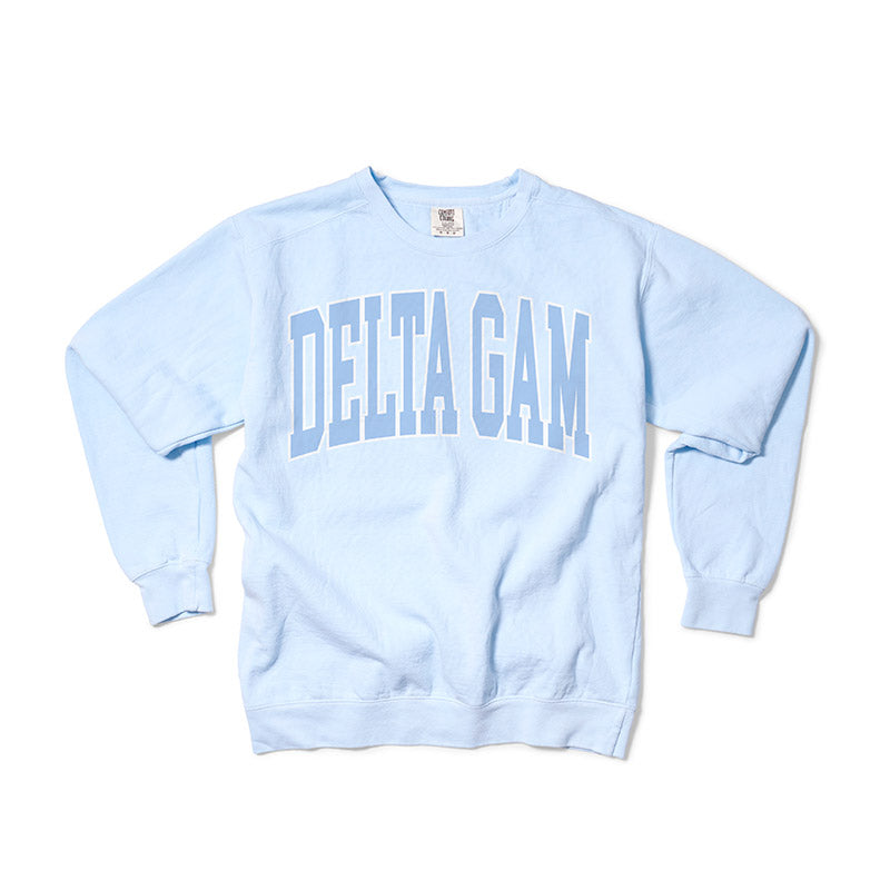 Sunkissed Coconut® Chambray Crewneck