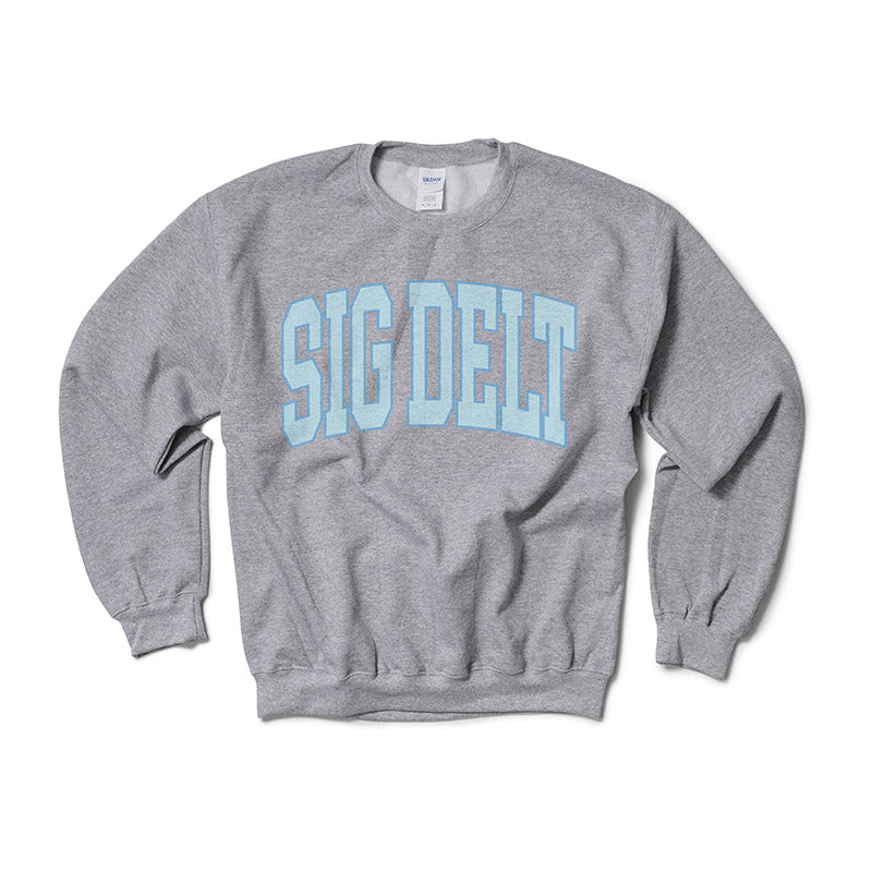 Sunkissed Coconut® Sport Grey Crewneck