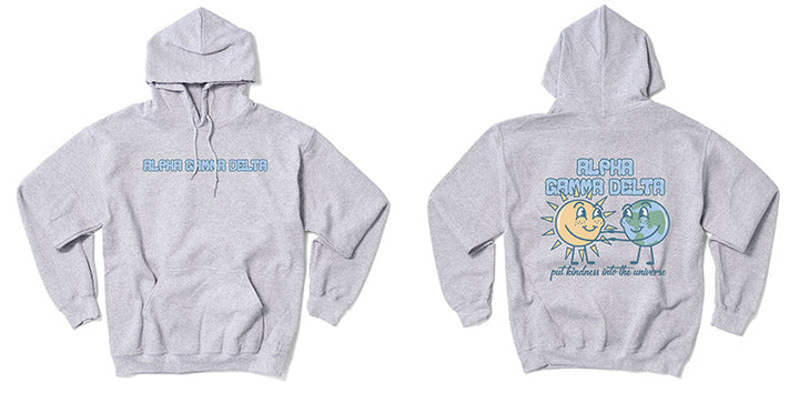 Earth and Sun Sorority Hoodie - 2XL