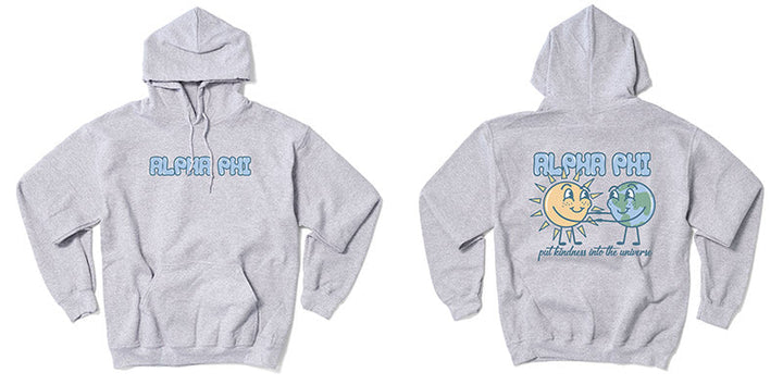 Earth and Sun Sorority Hoodie - 2XL