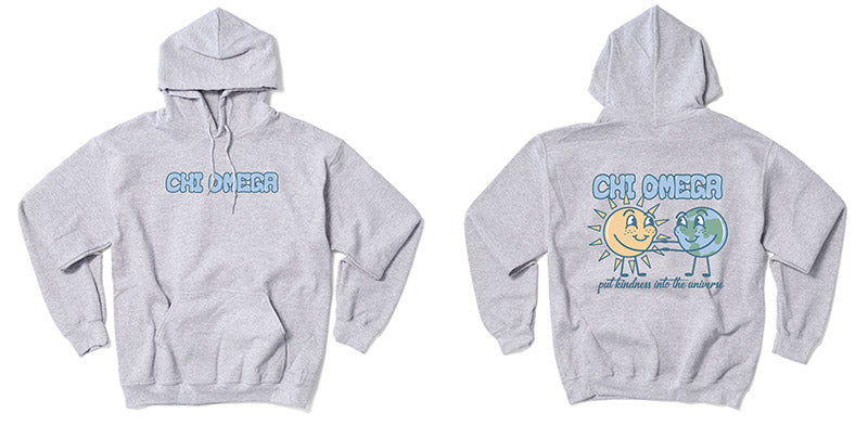 Earth and Sun Sorority Hoodie - 2XL