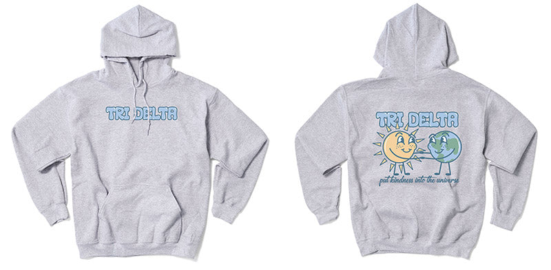 Earth and Sun Sorority Hoodie - 2XL